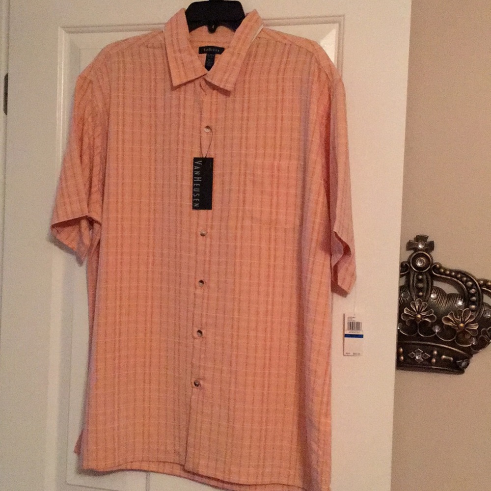Men’s Van Heusen Short Sleeve Button Down